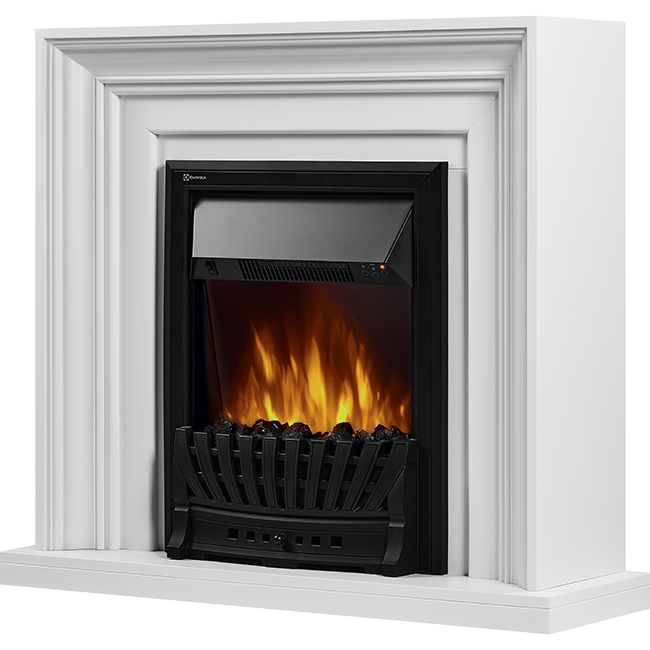 Портал Firelight Stretto Classic белый фото 1 — Умный климат - Красноярск