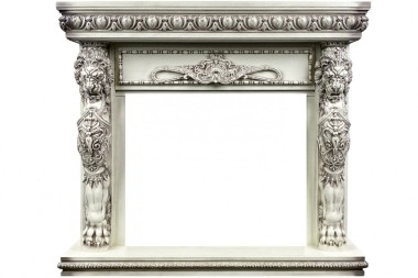 Каминокомплект Dimplex Windsor - Слоновая кость с патиной с очагом Symphony 30'' DF3020-INT &mdash; Умный климат - Красноярск