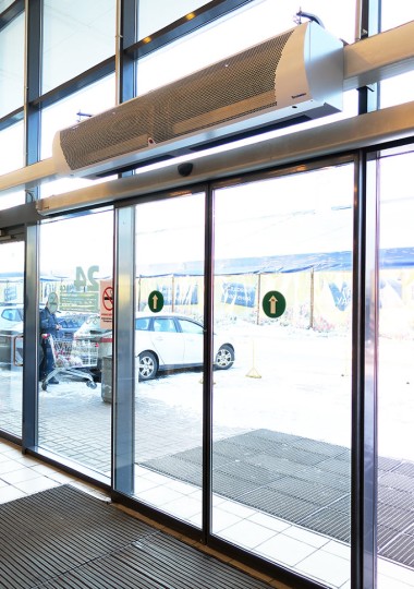 Тепломаш КЭВ-110П4124W водяная тепловая завеса — Умный климат - Красноярск