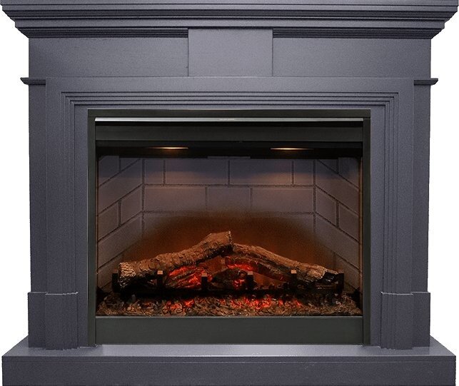 Каминокомплект Dimplex Coventry Graphite Grey - Серый графит с очагом Symphony 26'' DF2608-INT фото 1 — Умный климат - Красноярск