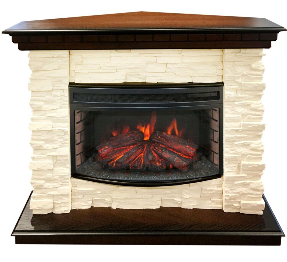 Камин электрический RealFlame Elford Corner 25 AO с FireField 25 SIR фото 1 — Умный климат - Красноярск