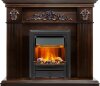 Каминокомплект Dimplex Provence - Коньяк с очагом Brookline Black фото 1 — Умный климат - Красноярск