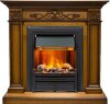 Каминокомплект Dimplex Verona - Дуб антик с очагом Brookline Black фото 1 — Умный климат - Красноярск