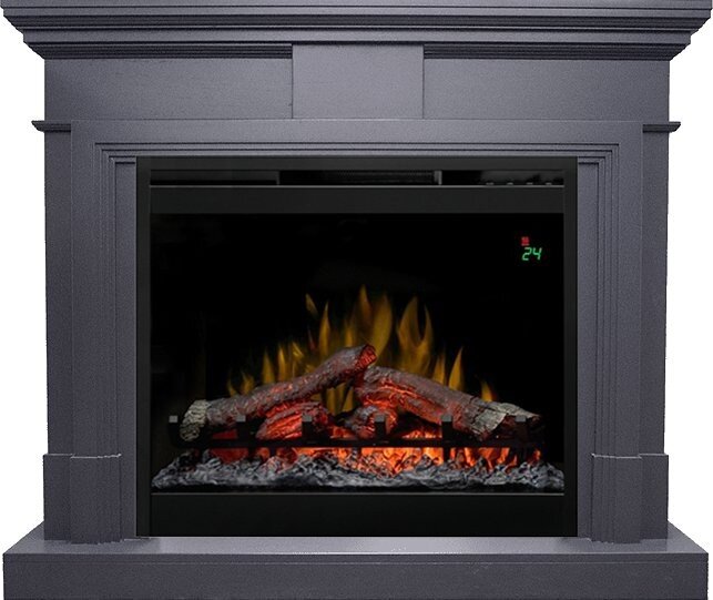 Каминокомплект Dimplex Coventry Graphite Grey - Серый графит с очагом Symphony 26'' DF2624-L фото 1 — Умный климат - Красноярск