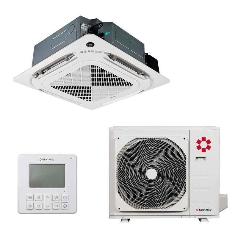 Kentatsu KSVT105HFAN3R/KSUR105HFAN3L/KPU95-DR кассетный кондиционер фото 1 &mdash; Умный климат - Красноярск