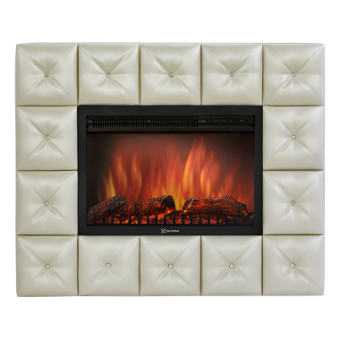 Портал Firelight Crystal 30 светлая экокожа + очаг 3020LS — Умный климат - Красноярск