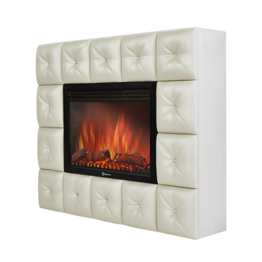 Портал Firelight Crystal 30 светлая экокожа + очаг 3020LS — Умный климат - Красноярск