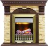 Каминокомплект Dimplex Dublin - Темный дуб / Сланец с очагом Danville Antique Brass FB2 фото 1 — Умный климат - Красноярск