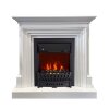 Каминокомплект Royal Flame Bradford - Белый с очагом Aspen Black фото 1 — Умный климат - Красноярск