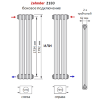 Zehnder 2180/8 секций радиатор Technoline боковое подключение фото 3 — Умный климат - Красноярск