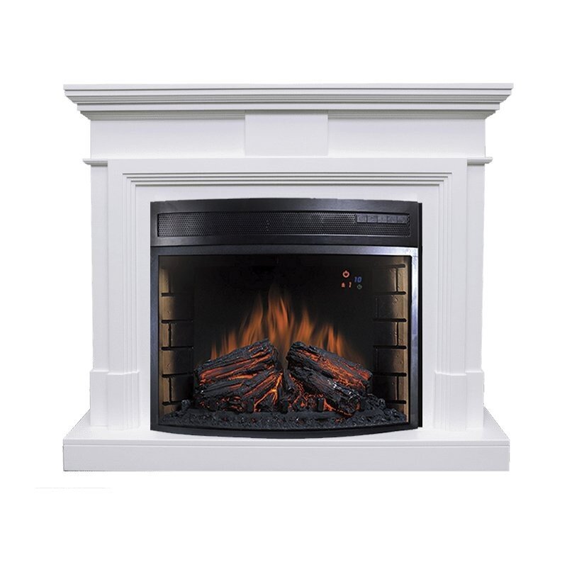 Каминокомплект Royal Flame Coventry - Белый с очагом Dioramic 28 LED FX фото 1 — Умный климат - Красноярск