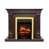 Каминокомплект Royal Flame Dallas - Темный дуб с очагом Fobos FX Brass фото 1 — Умный климат - Красноярск