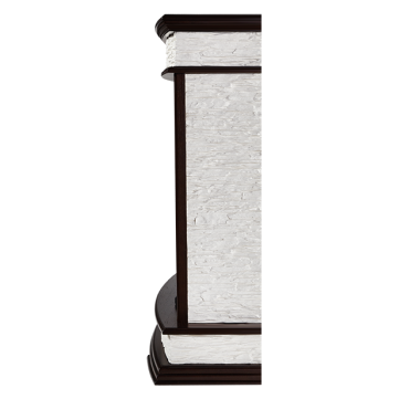 Портал Firelight Scala 25 сланец скалистый белый, тёмный дуб — Умный климат - Красноярск