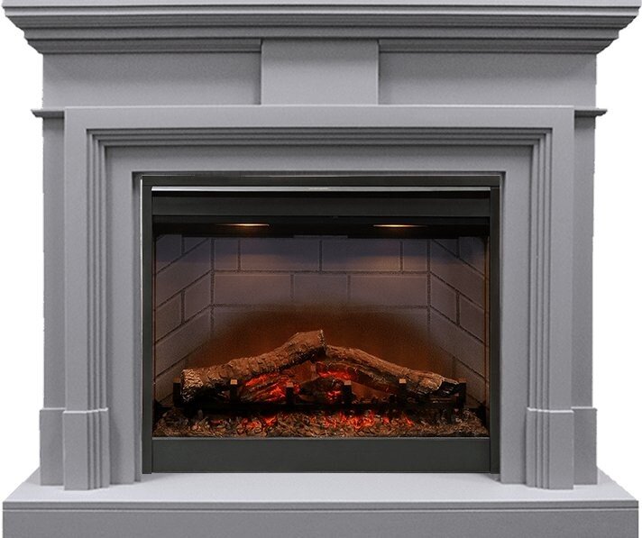Каминокомплект Dimplex Coventry Gray - Серый с очагом Symphony 26'' DF2608-INT фото 1 — Умный климат - Красноярск