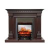 Каминокомплект Royal Flame Dallas - Темный дуб с очагом Fobos FX M Black фото 1 — Умный климат - Красноярск