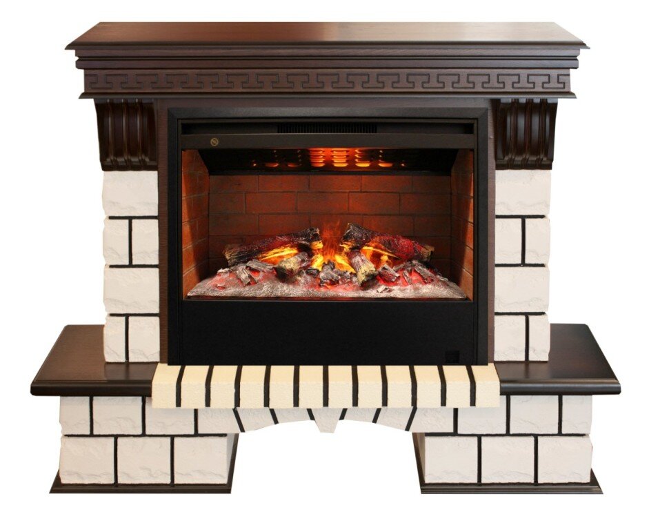 Камин электрический RealFlame Stone New 26 AO с Helios 26 3D фото 1 — Умный климат - Красноярск