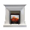Каминокомплект Royal Flame Bradford - Белый с очагом Fobos FX M Black фото 1 — Умный климат - Красноярск