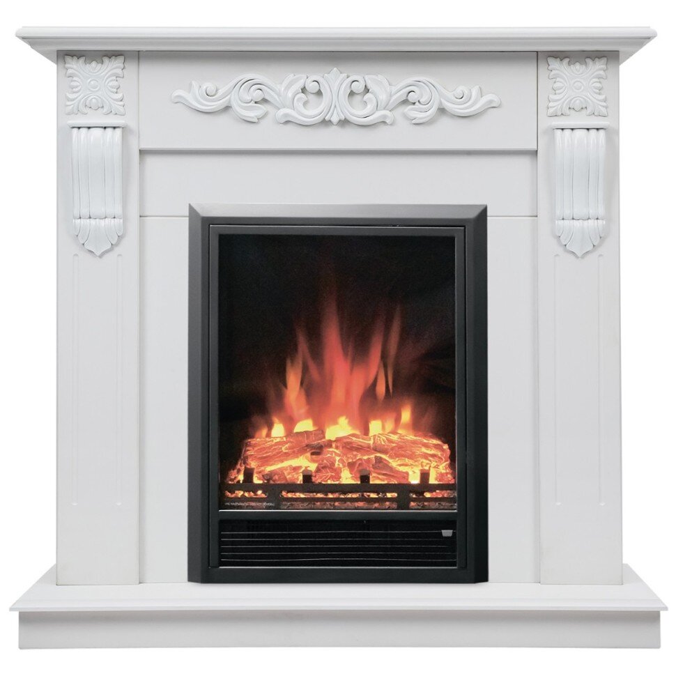 Камин электрический RealFlame Dominica WT с Eugene фото 1 — Умный климат - Красноярск