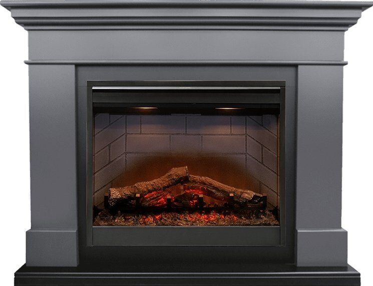 Каминокомплект Dimplex California Graphite Gray - Серый графит с очагом Symphony 26'' DF2608-INT фото 1 — Умный климат - Красноярск