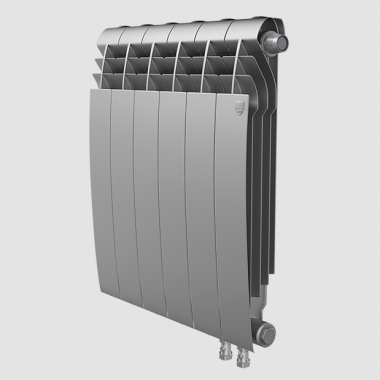 Royal Thermo BiLiner 350 V 12 секций Silver Satin радиатор &mdash; Умный климат - Красноярск