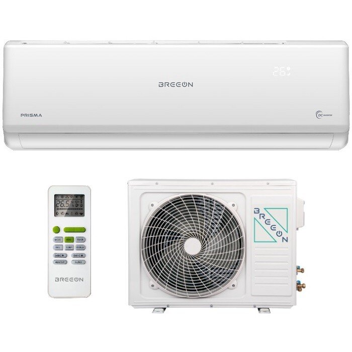 Breeon BRC-24TPI Prisma Inverter кондиционер инверторный фото 1 — Умный климат - Красноярск