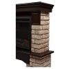 Портал Firelight Forte Wood 25 камень коричневый, шпон темный дуб фото 3 — Умный климат - Красноярск