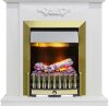 Каминокомплект Dimplex Lumsden - Белый дуб с очагом Danville Antique Brass FB2 фото 1 — Умный климат - Красноярск