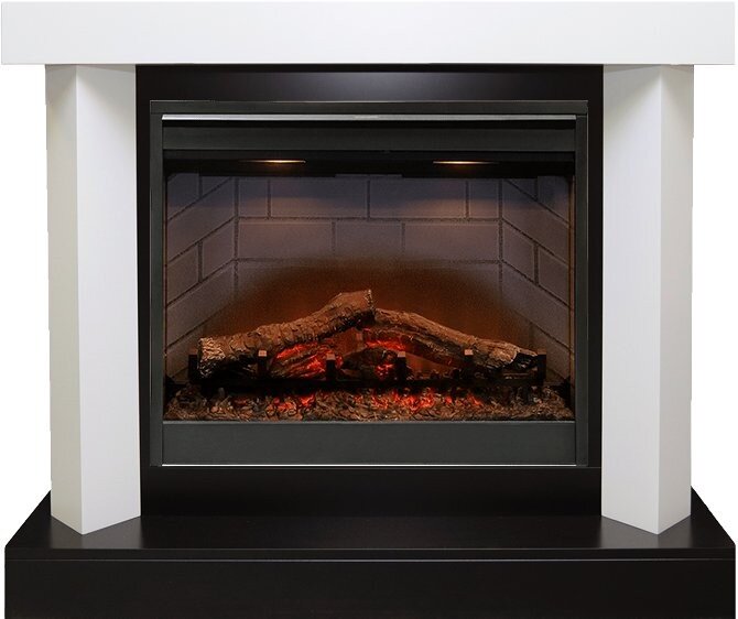 Каминокомплект Dimplex Vancouver - Фактурный белый с очагом Symphony 26'' DF2608-INT фото 1 — Умный климат - Красноярск