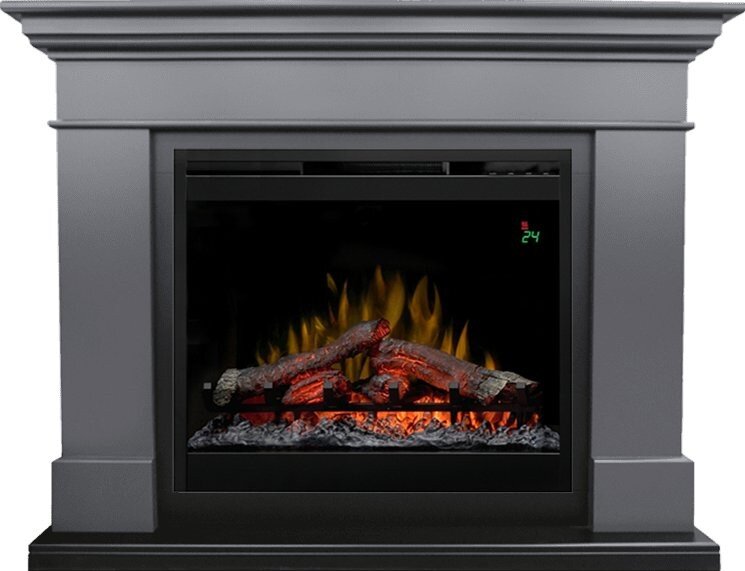 Каминокомплект Dimplex California Graphite Gray - Серый графит с очагом Symphony 26'' DF2624-L фото 1 — Умный климат - Красноярск