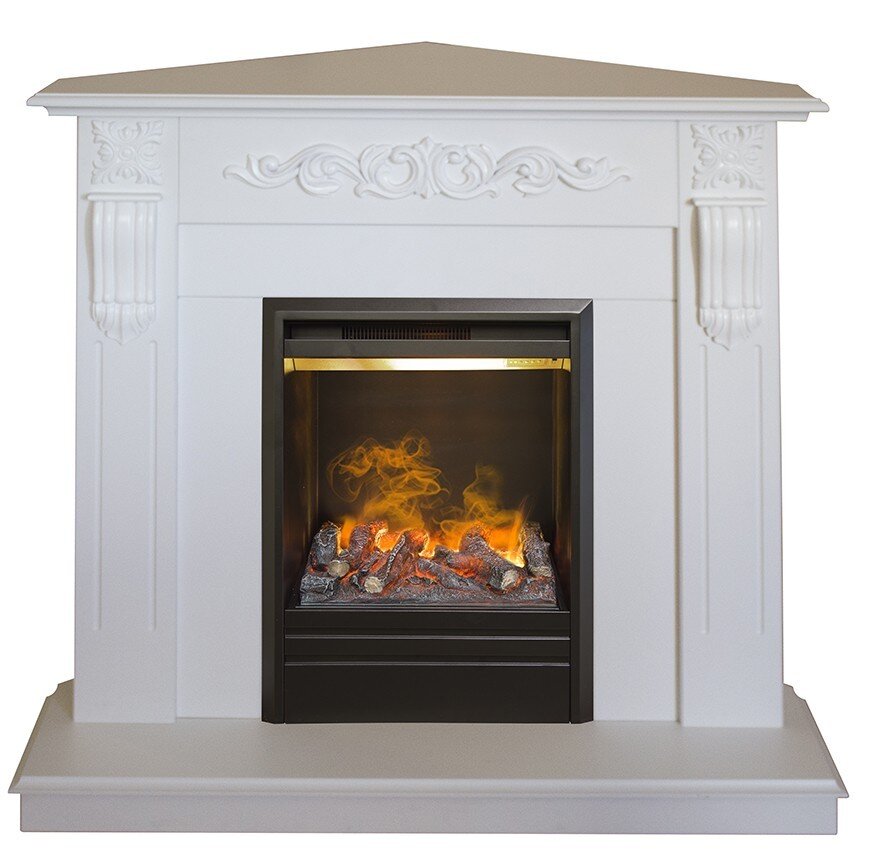 Камин электрический RealFlame Dominica Corner WT c 3D Olympic фото 1 — Умный климат - Красноярск