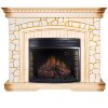 Каминокомплект Royal Flame Glasgow - Слоновая кость с патиной с очагом Dioramic 28 LED FX фото 1 — Умный климат - Красноярск