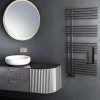 Royal Thermo Pino black П25 500х1200 (встроен. диммер) электрополотенцесушитель фото 3 — Умный климат - Красноярск