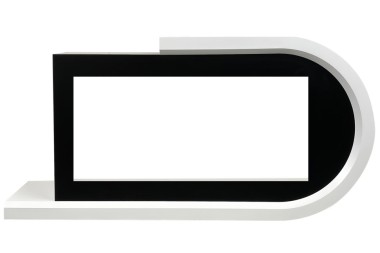 Каминокомплект Royal Flame Basel R - Белый с черным с очагом Vision 42 LOG LED &mdash; Умный климат - Красноярск