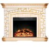 Каминокомплект Royal Flame Glasgow - Слоновая кость с патиной с очагом Jupiter FX New фото 1 — Умный климат - Красноярск