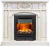 Каминокомплект Dimplex Florence - Слоновая кость с патиной с очагом Brookline Black фото 1 — Умный климат - Красноярск