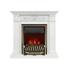 Каминокомплект Royal Flame Verona - Белый дуб с очагом Aspen Gold фото 1 — Умный климат - Красноярск