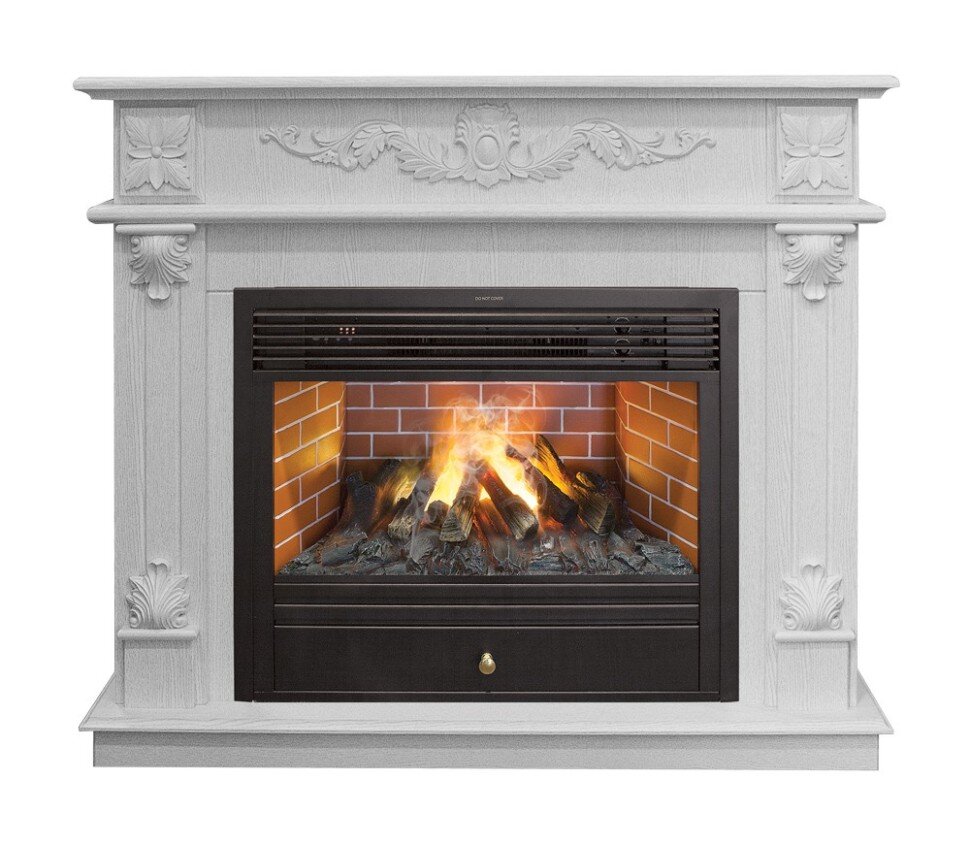 Камин электрический RealFlame Philadelphia 26 WT с Novara 26 3D фото 1 — Умный климат - Красноярск