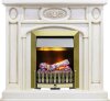 Каминокомплект Dimplex Florence - Слоновая кость с патиной с очагом Danville Antique Brass FB2 фото 1 — Умный климат - Красноярск