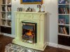 Каминокомплект Dimplex Florence - Слоновая кость с патиной с очагом Danville Brass FB2 фото 5 — Умный климат - Красноярск
