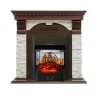 Каминокомплект Royal Flame Dublin угловой - Темный дуб / Сланец белый с очагом Majestic FX M Black фото 1 — Умный климат - Красноярск