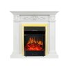 Каминокомплект Royal Flame Verona - Белый дуб с очагом Majestic FX Brass фото 1 — Умный климат - Красноярск