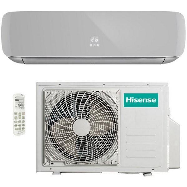 Hisense AS-10UW4RVETG01(S) Silver DC Inverter сплит-система фото 1 — Умный климат - Красноярск