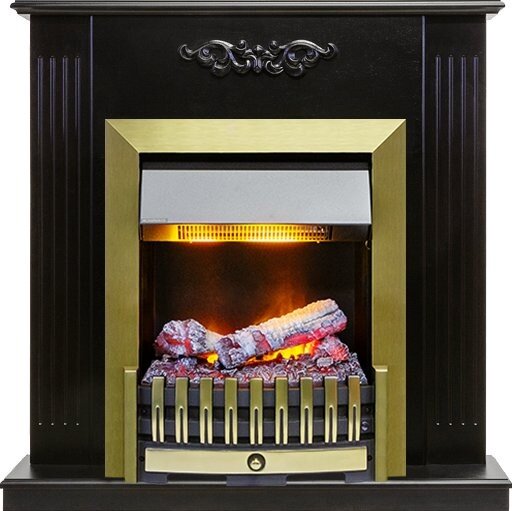 Каминокомплект Dimplex Lumsden - Венге с очагом Danville Antique Brass FB2 фото 1 — Умный климат - Красноярск