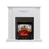 Каминокомплект Royal Flame Capri - Белое дерево делюкс с очагом Majestic FX M Black фото 1 — Умный климат - Красноярск