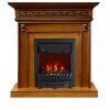 Каминокомплект Royal Flame Valletta - Орех с очагом Aspen Black фото 1 — Умный климат - Красноярск