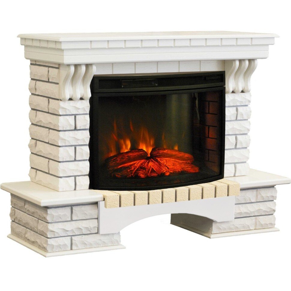 Камин электрический RealFlame Country 33 WT с FireSpace 33 S IR фото 1 — Умный климат - Красноярск