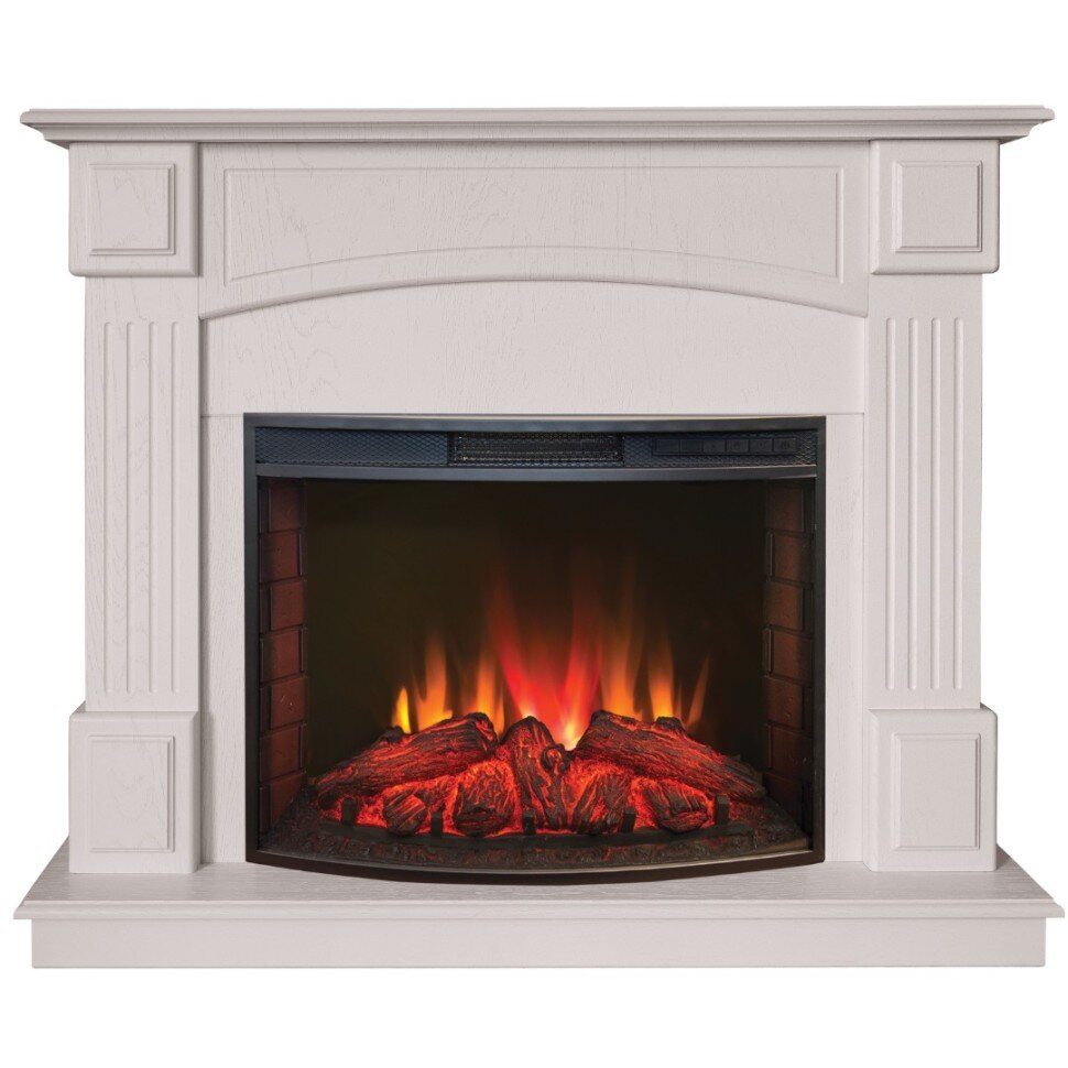 Камин электрический RealFlame Carolina 25,5 WT c Evrika 25,5 фото 1 — Умный климат - Красноярск