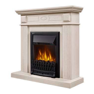 Портал Firelight Bianco Classic беленый дуб — Умный климат - Красноярск