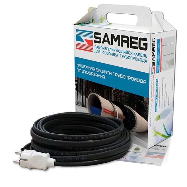 Samreg 16-2CR-SAMREG-9 комплект кабеля для обогрева кровли и труб фото 1 — Умный климат - Красноярск