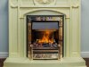 Каминокомплект Dimplex Florence - Слоновая кость с патиной с очагом Flagstaff фото 3 — Умный климат - Красноярск